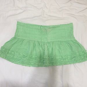 Juicy Couture Mint Green Skirt